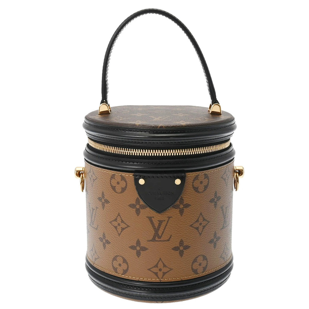 LOUIS VUITTON Monogram Reverse Cannes Brown Camel Brown Tan Canvas Bag